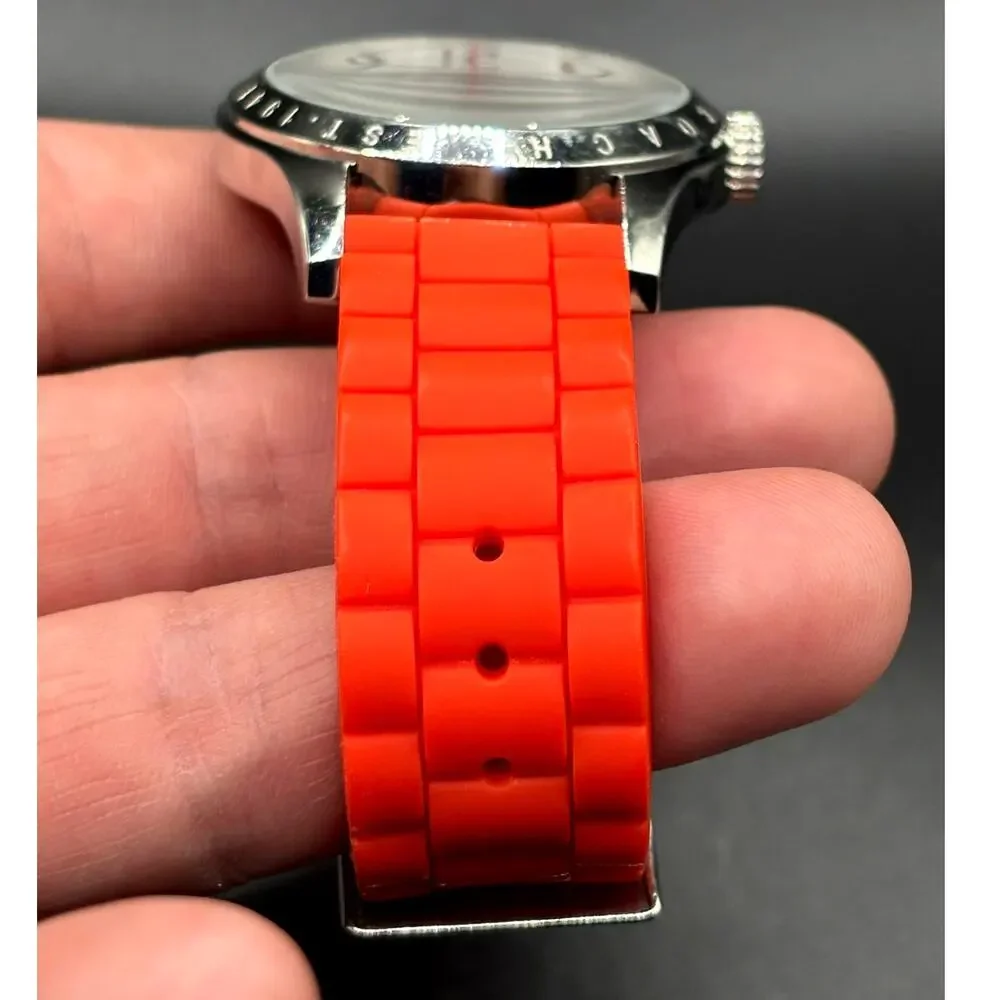 Coach Maddy CA.69.3.14.0706 Orange Silicone 41mm Quartz Women's Watch